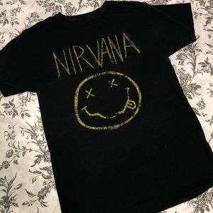 Nirvana Smiley Shirt
